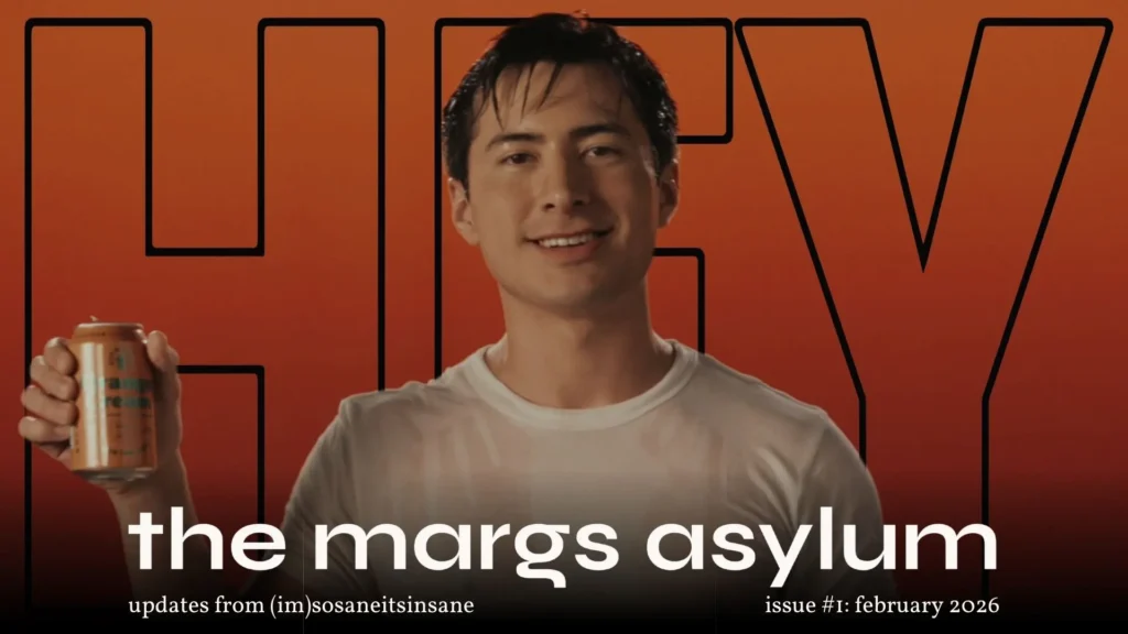 margs asylum newsletter cover showing the iconic google drive edit cover